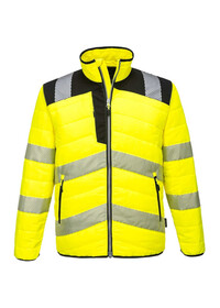 Portwest PW371 Hi Vis Baffle Jacket Yellow