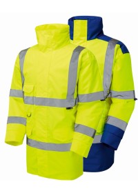 Leo Hi Vis Jacket Tawstock A01