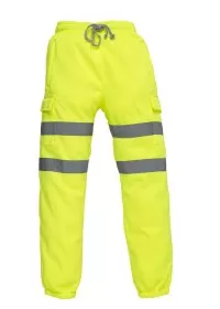 Hi Vis Jogging Pants Yoko HV016T Yellow