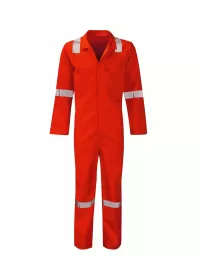 Red Flame Retardant Hi Vis Coverall