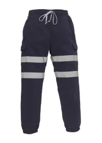Hi Vis Jogging Pants Yoko HV016T Navy