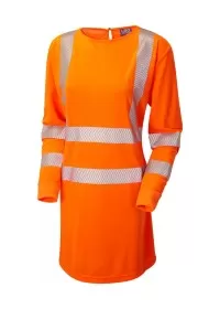 Orange ladies hi vis dress