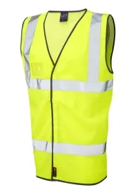 Hi Vis Vest with Mesh Shoulder Panel