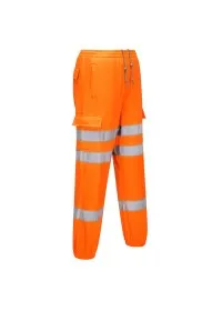 Orange Hivis Jogging Bottoms RT48