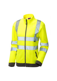 Women's Zipped Sweatshirt Leo SSL03 Yellow