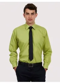 Mens Long Sleeve Poplin Shirt UC709