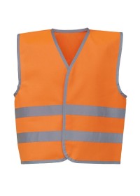 Kids Hivis Vests Orange