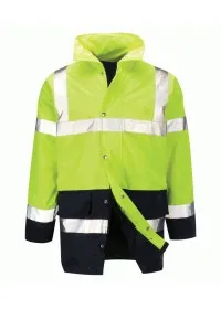 Yellow and Blue Hi Vis Jacket