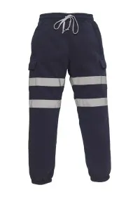 Hi Vis Jogging Pants Yoko HV016T Navy