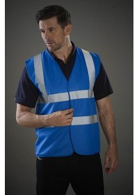 Leo Hi Vis Vest In Royal Blue​​​​​​​ W05