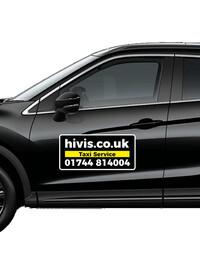 Magnetic Car or Taxi Door Signs 600x300