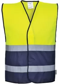 Personalised Portwest C484 Hi Vis Two Tone Vest