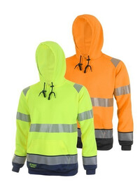 Hi Vis Two Colour  Hoodie HVTT025