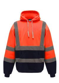 Personalised Pull-Over Hivis Hoodie