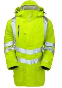 Personalised P187 Pulsar Hi Vis Storm Coat