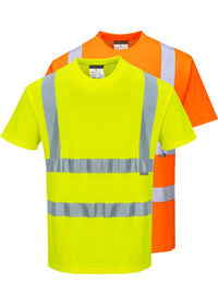 Personalised Hi Vis Comfort Short Sleeve T-Shirt