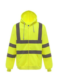 Zip-Up Hi Vis Hoodie Yoko HVK07