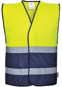Personalised Portwest C484 Hi Vis Two Tone Vest