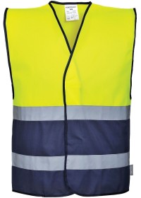 Personalised Portwest C484 Hi Vis Two Tone Vest