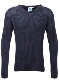 V-Neck Security Combat Jumper 120V Castle Navy