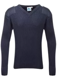 V-Neck Security Combat Jumper 120V Castle Navy