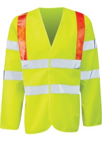 Personalised Long Sleeve Hi Vis Polo Shirt Pulsar P458