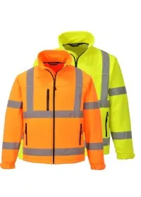 Hi Vis Classic Softshell Jacket S424 Portwest