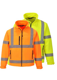 Hi Vis Classic Softshell Jacket S424 Portwest