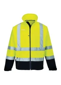 Hi Vis Classic Two Tone Softshell Jacket S425 Portwest