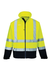 Hi Vis Classic Two Tone Softshell Jacket S425 Portwest