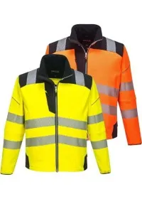 Personalised Portwest T402 Hi Vis Soft-shell Jacket