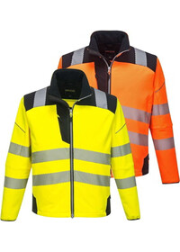 Personalised Portwest T402 Hi Vis Soft-shell Jacket