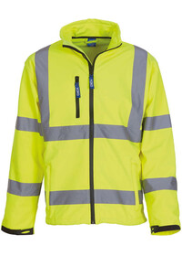 Personalised Hi Vis Softshell Jacket HVK09 Yoko