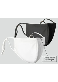 Black Face Covering - Mask single layer