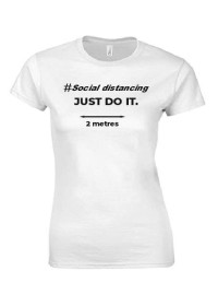 Hastag Social Distancing Tee Shirt