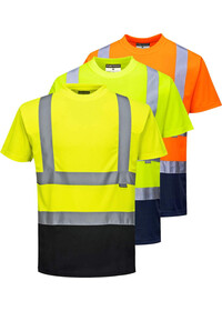 Personalised Hi Vis Two Tone T-Shirt S378