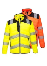 Personalised Portwest PW371 Hi Vis Baffle Jacket