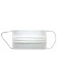 white surgical style mask