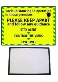 Sit here table placemat
