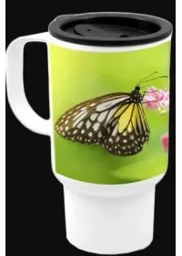Custom Printed Travel Mug Plastic