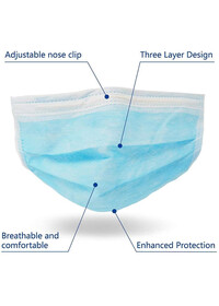 3 Layer Disposable Face mask