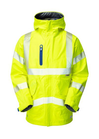 Hi Vis Waterproof Coat Leo A20 Yellow