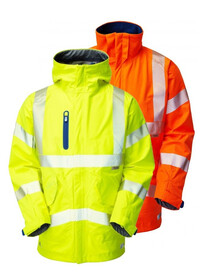 Hi Vis Waterproof Coat Leo A20 Marisco