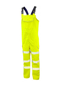 Hi Vis Bib & Brace Leo BB01 Yellow Front