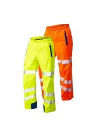 Hi Vis Waterproof Overtrousers Leo L20 Lundy