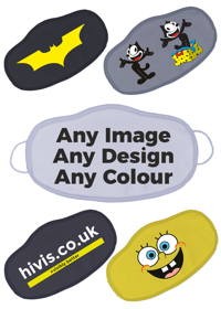 Black Face Mask single layer