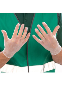 Disposable Vinyl PVC Gloves pack 100 RV010X