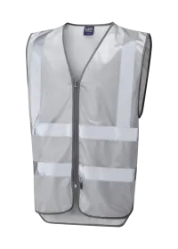 Silver HI Vis Vest Leo W35
