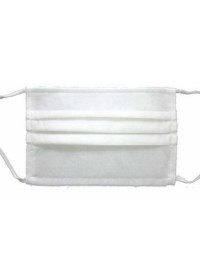 white surgical style mask