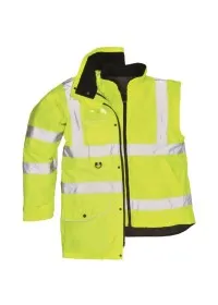 Hi Vis 7 in 1 Traffic Jacket - Portwest S427